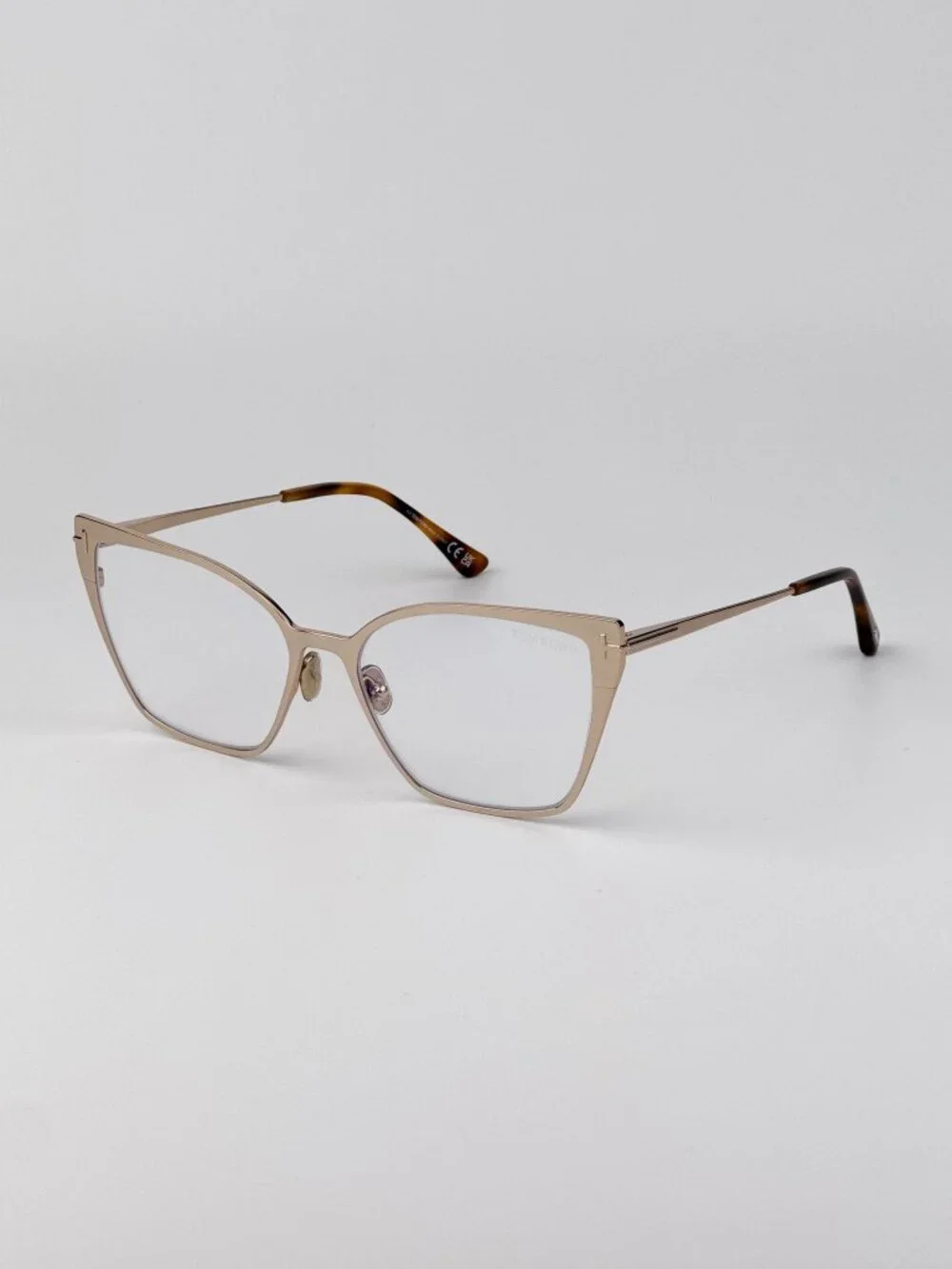 Tom Ford FT6051-B Women’s Eyeglasses Rose Gold Cat Eye | Model FT6051-B 028